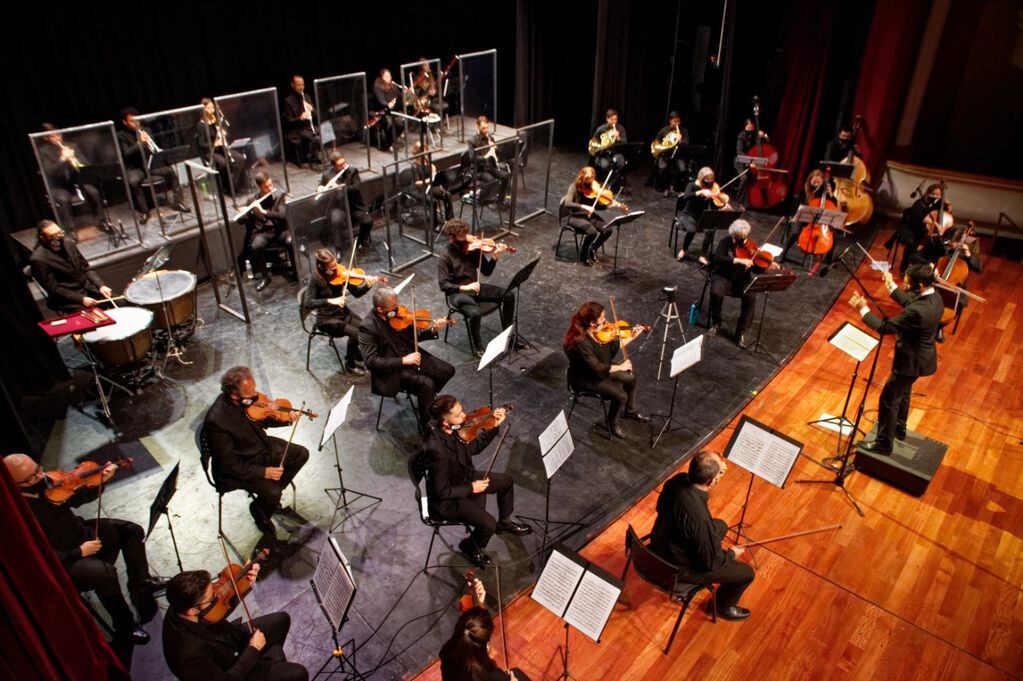 La Orquesta Barroca de Mendoza. 