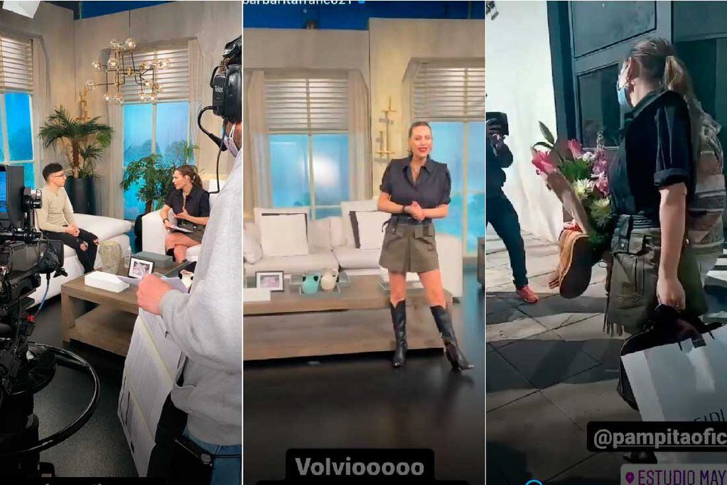 Pampita volvió a la TV. (Instagram Pampita)