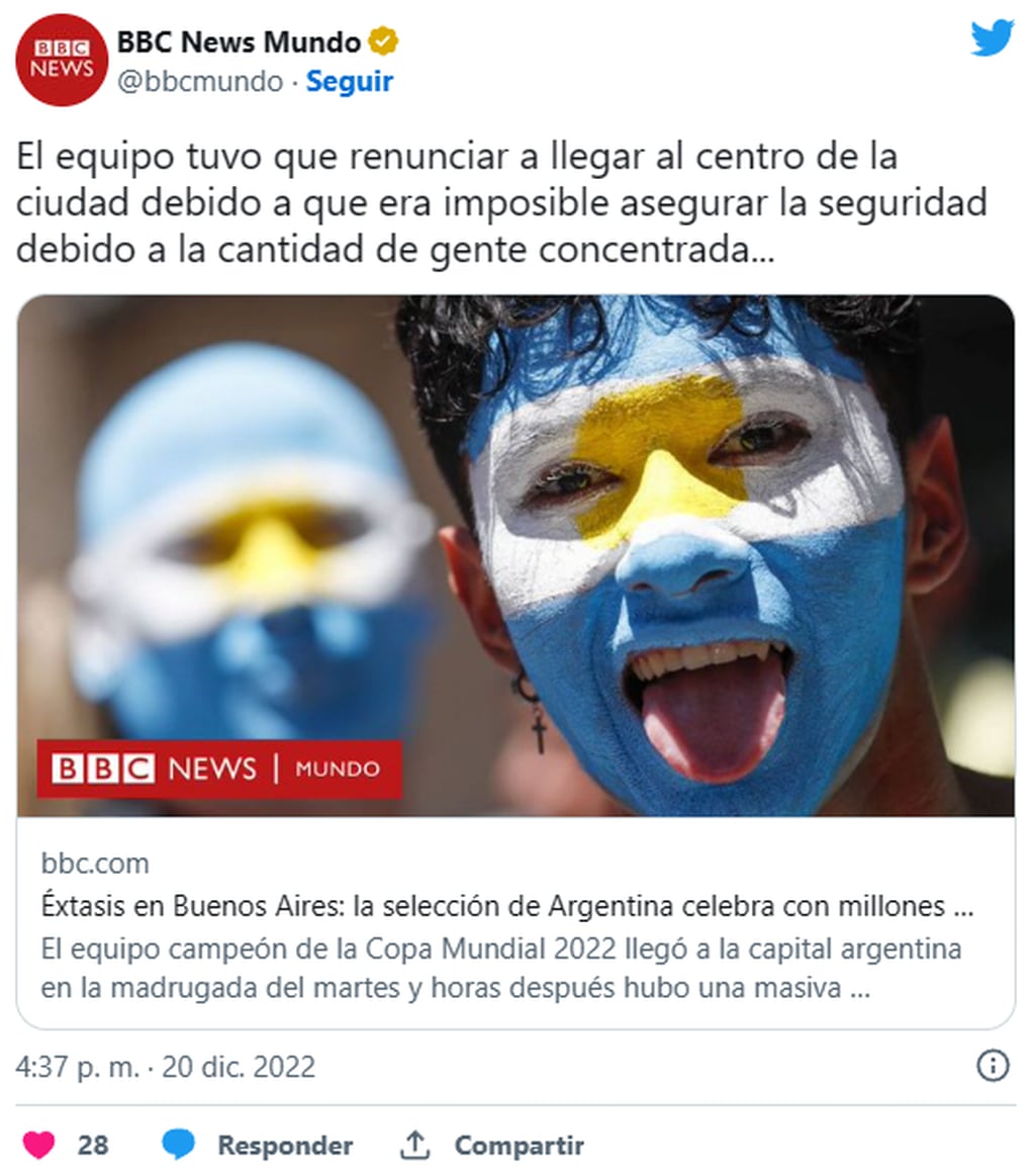 Los medios más importantes a nivel mundial difundieron el escenario caótico que se vivió durante esta tarde en Buenos Aires. Foto: Web