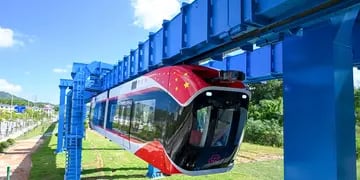 Video: China desarrolla un tren ‘colgante’ chino de levitación magnética que es impulsado por IA