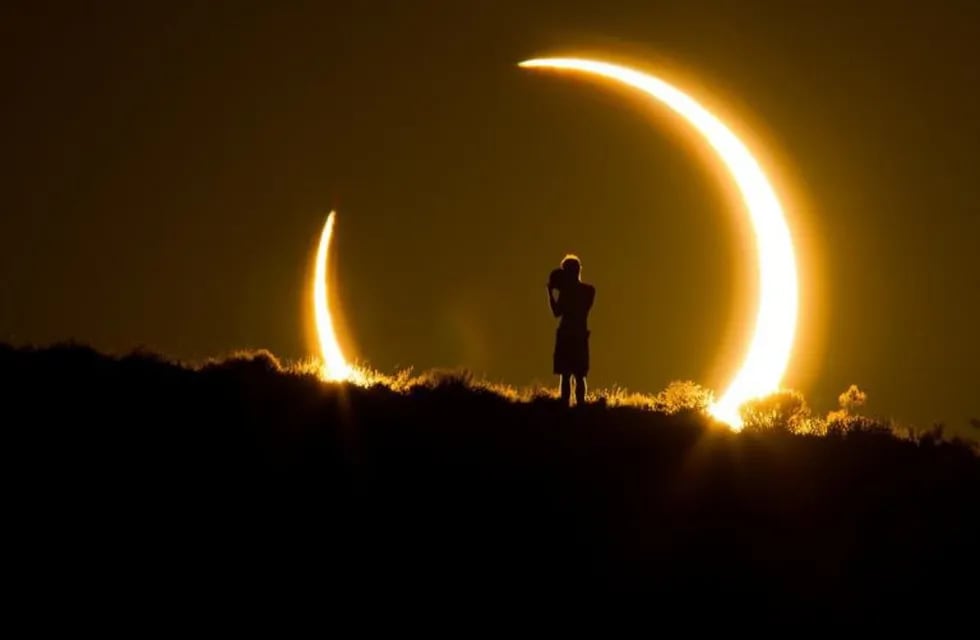 Eclipse solar en San Luis.