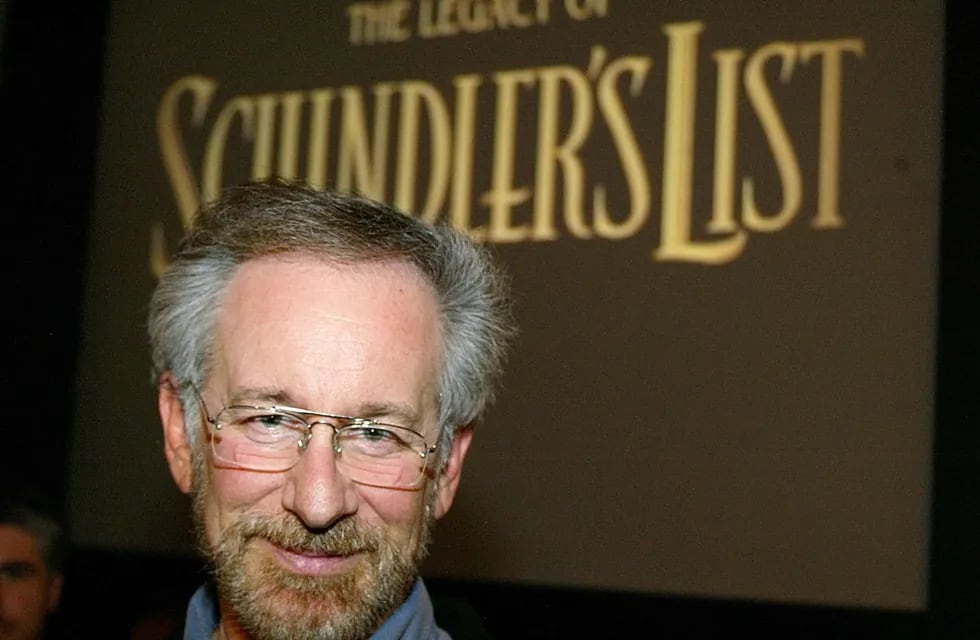 El director Steven Spielberg durante la presentación del Legado de La Lista de Schindler, que relata una historia particular ocurrida durante el Holocausto.