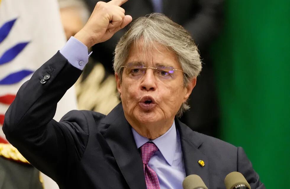 El presidente de Ecuador, Guillermo Lasso. (AP)