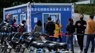 Beijing: el gobierno chino quiere Covid cero. (AP)