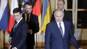 Zelenski y Putin