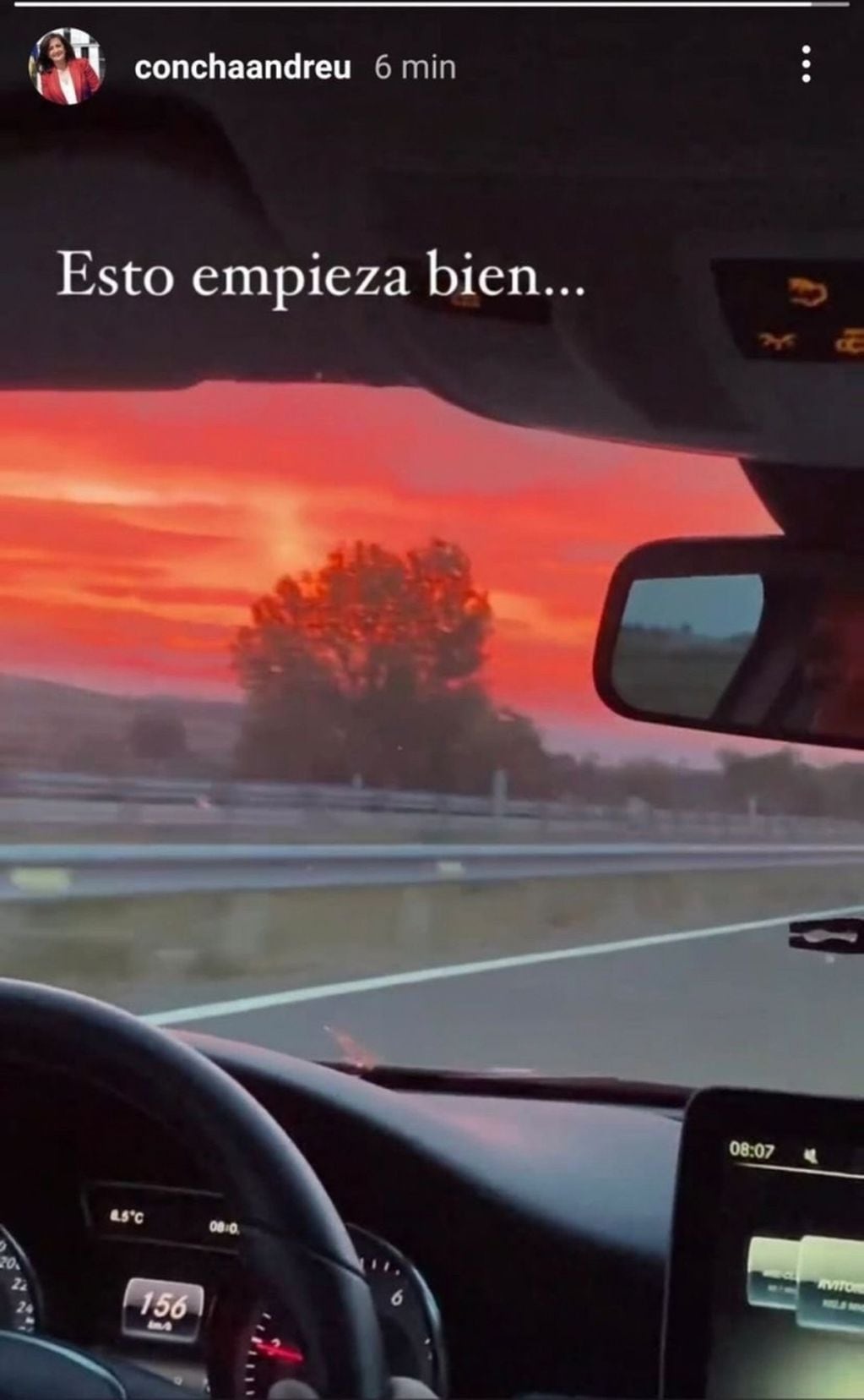 La presidenta de Rioja, España, compartió una imagen en las historias de Instagram y despertó polémica.