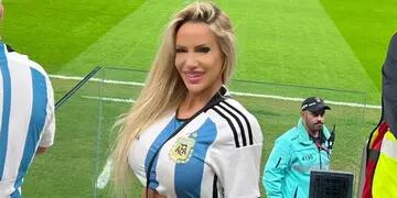 Luciana Salazar vive el Mundial desde Qatar