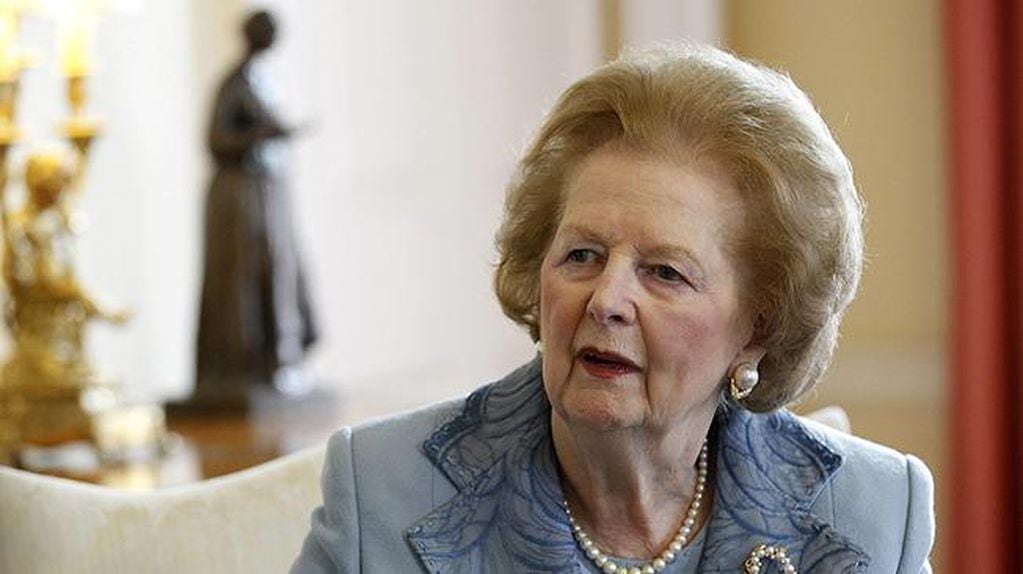 Javier Milei dejó elogios a la exprimera ministra británica, Margaret Thatcher (Archivo)