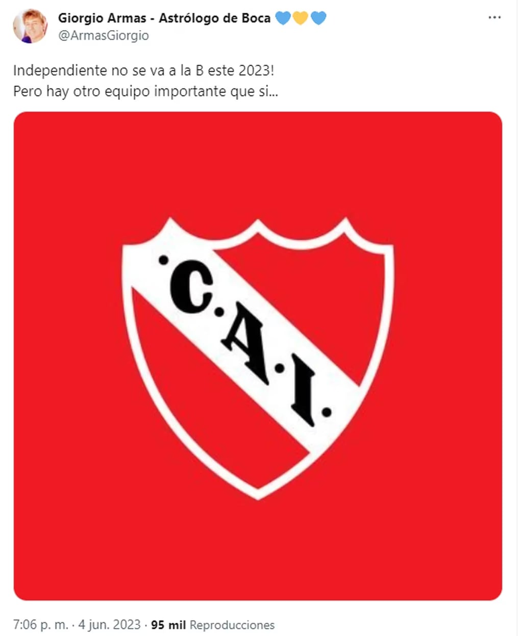Independiente podría salvarse del descenso