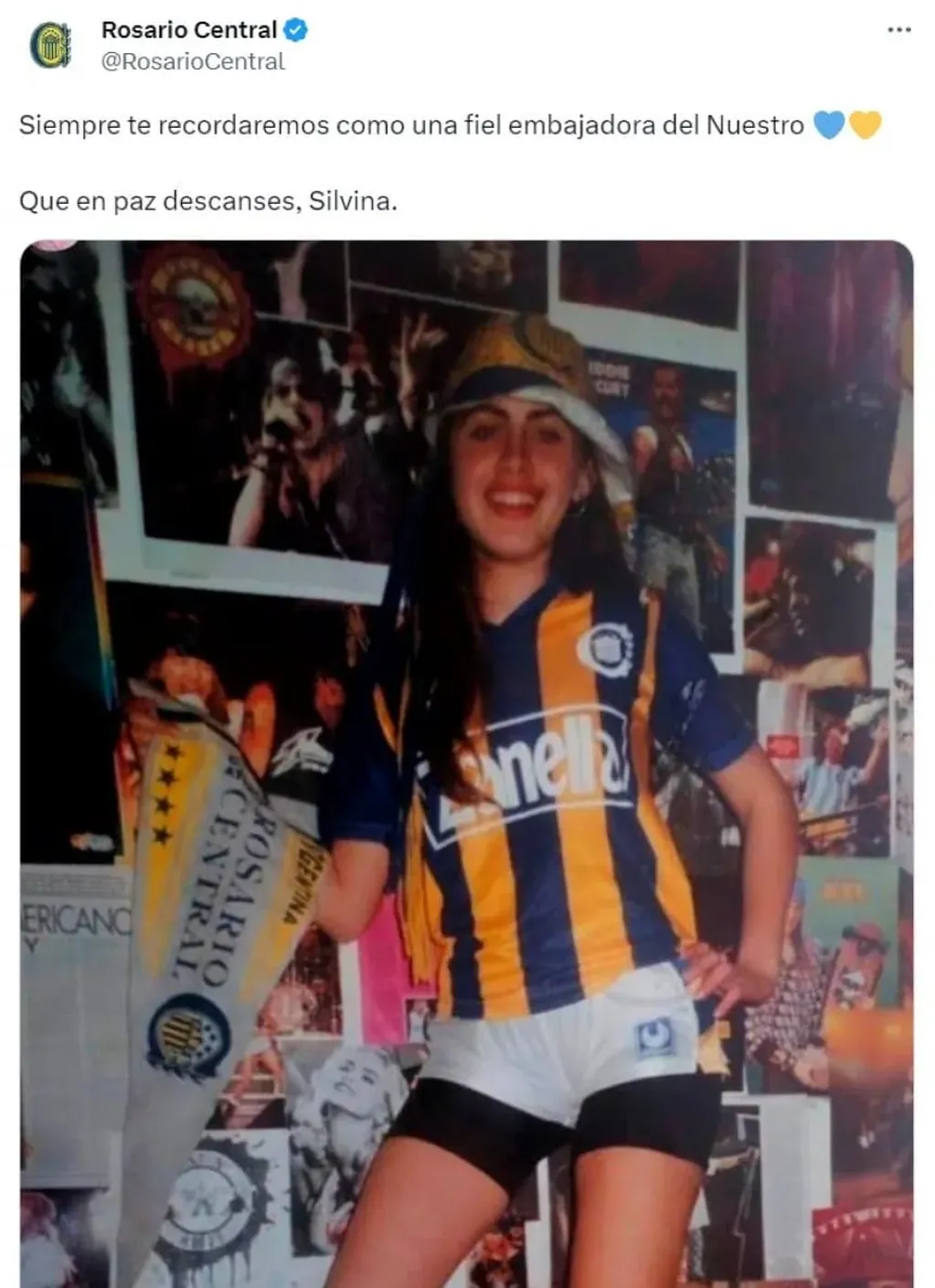 Silvina Luna tuvo un cruce al aire con una compañera  por defender a Rosario Central.
