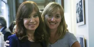  Cristina Fernández de Kirchner y Anabel Fernández Sagasti. / gentileza 