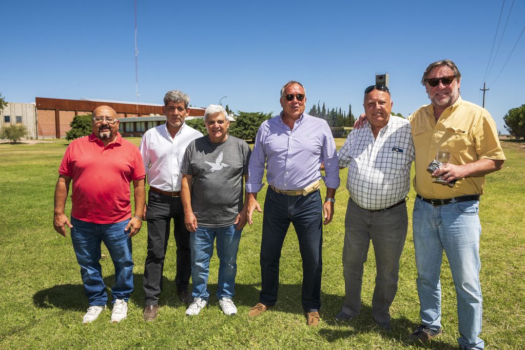 José Rizzo, Oscar Galiano, Víctor Fera, Carlos Parrella Furlán, Rubén Pontel y Daniel Tardito.