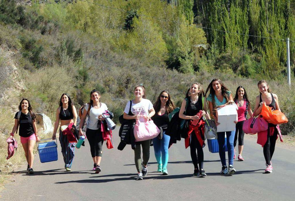 Potrerillos siempre ha sido una opción para que los jóvenes festejen su Día del Estudiante. Foto: Archivo Los Andes (Imagen ilustrativa).