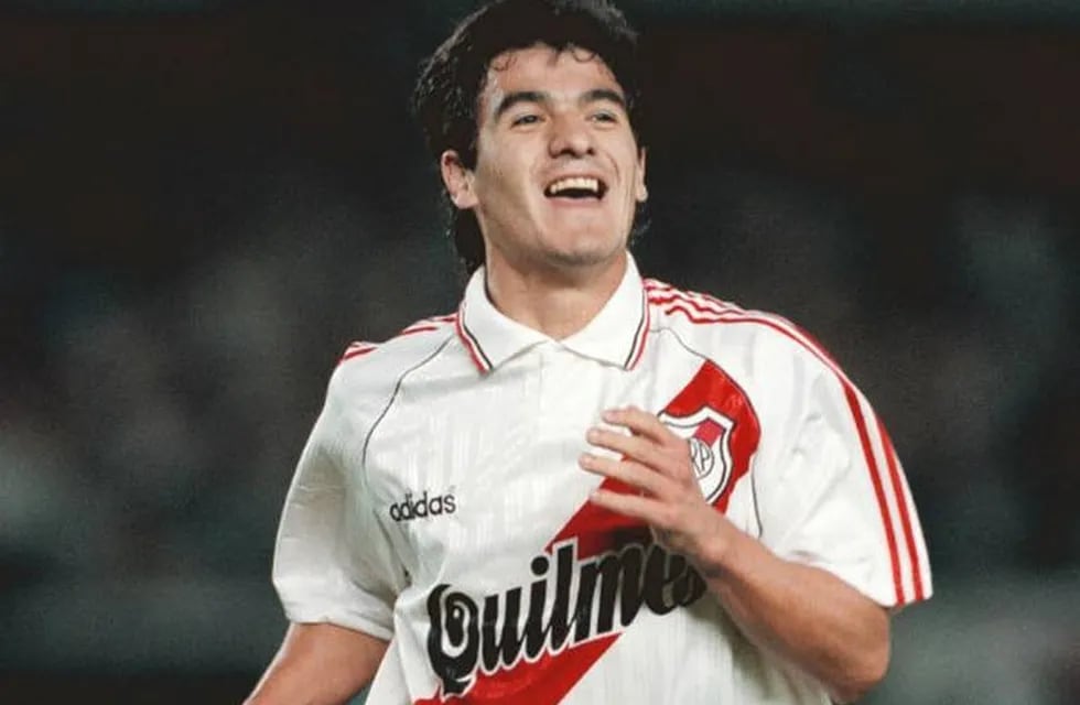 Ariel "Burrito" Ortega, uno de los máximos ídolos de River Plate. / Gentileza.