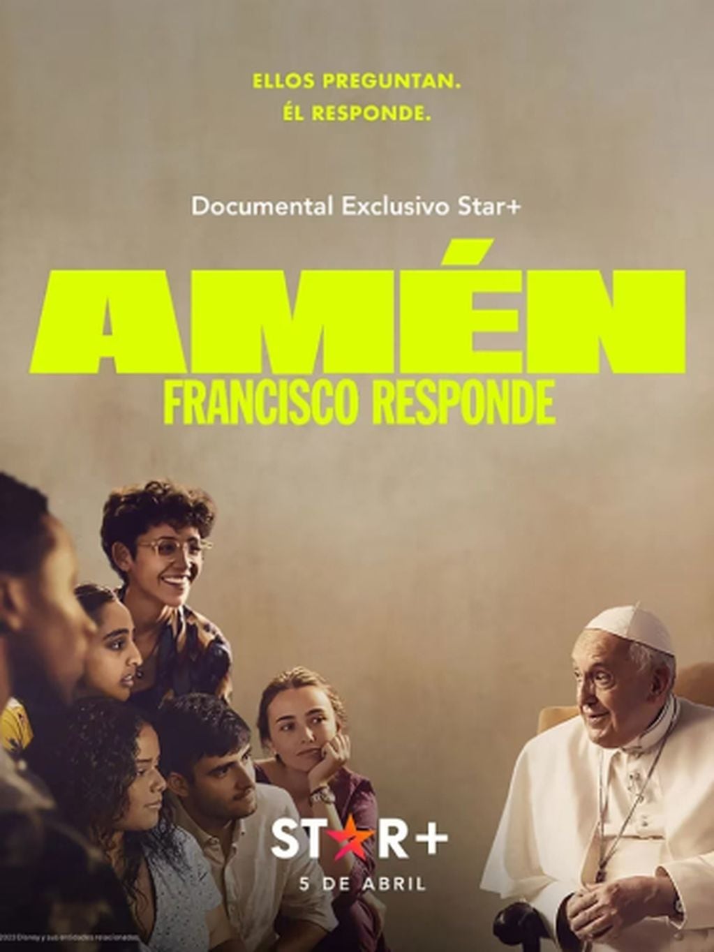 "Amén. Francisco responde". El documental del Papa.