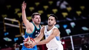 Con 48 puntos de Doncic, Eslovenia derrotó a Argentina en básquet