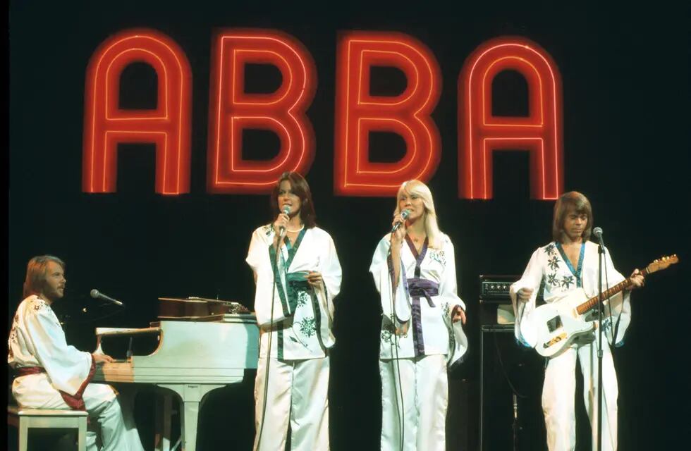 Un concierto de la banda sueca en los 80.