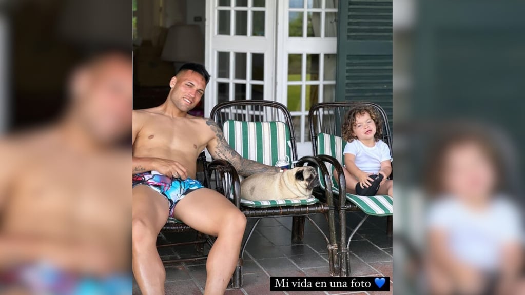 El tierno día familiar al aire libre de Agustina Gandolfo junto a Lautaro Martínez y Nina, a la espera del nacimiento de Theo