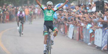 El ciclista de SEP San Juan se impuso al tupungatino Miguel Nebot (Muni Gllén) en el Manzano Histórico. La segunda se corre en San Rafael.