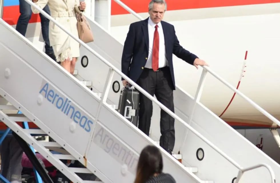Alberto Fernández viaja a Bruselas para una cumbre de Jefes de Estado. Archivo / Los Andes