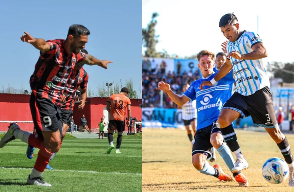 Mientras el "Torito" Lucero es la carta goleadora de Fadep, el lateral izquierdo de Argentino Nicolás Chacón es sinónimo de firmeza y proyección. Foto: prensa Fadep y Argentino