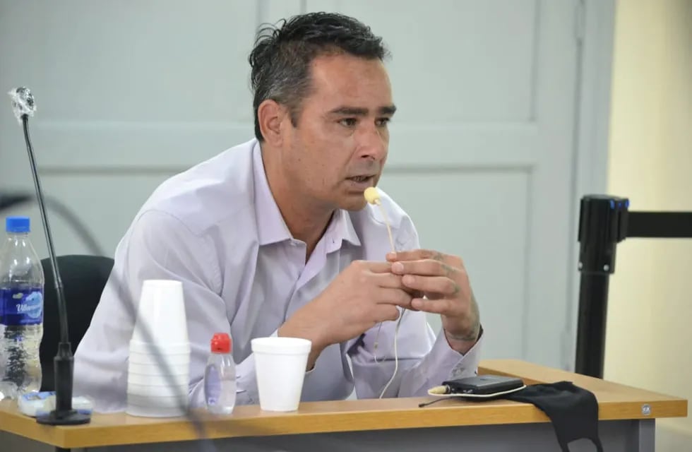 Marcos Graín, el imputado, vive actualmente en El Bolsón y es artesano. / Prensa Poder Judicial