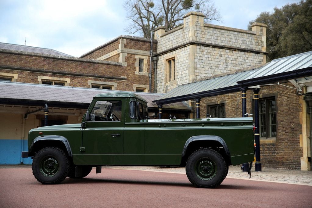 Land Rover Defender TD5 130 modificado por el propio príncipe Felipe