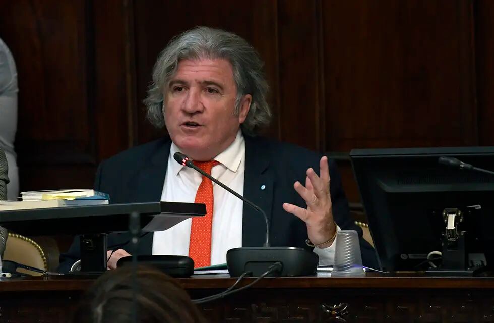 El diputado José Luis Ramón fue sancionado con la suspensión de su matrícula. Foto: Orlando Pelichotti