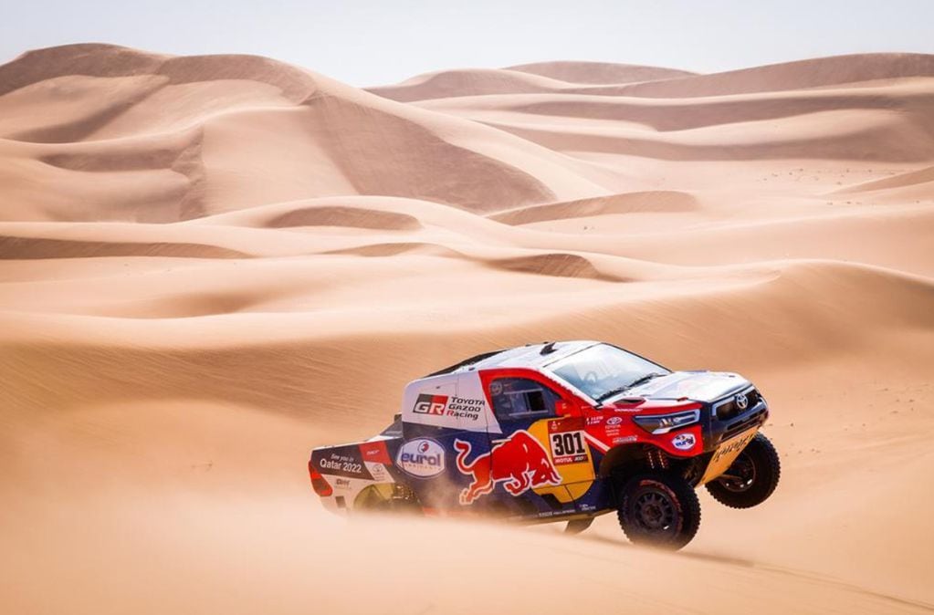 Nasser Al- Attiyah logró el triunfo en la tercera etapa del Dakar 2021. Por su parte, el mendocino Orlando Terranova llegó 23°.