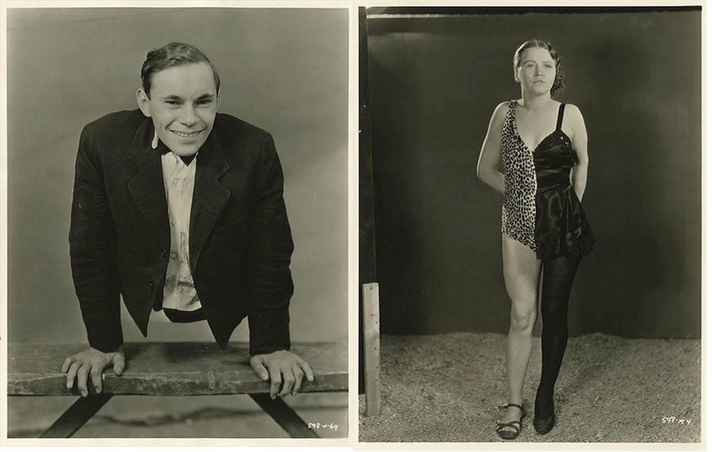 Johnny Eck y Josephine Joseph en Freaks (1932) - 