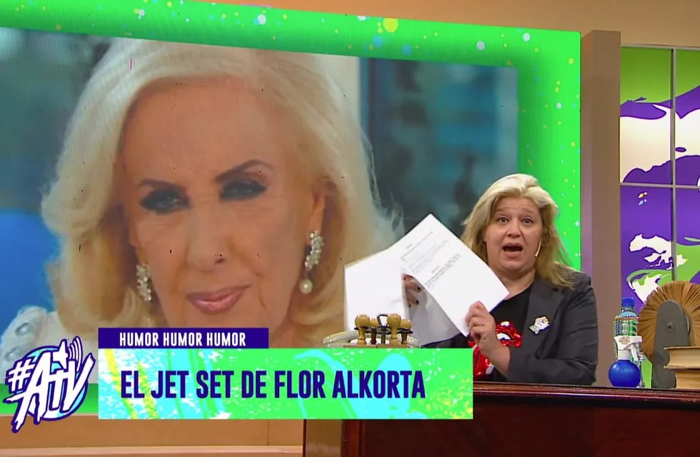 Flora Alkorta en "Altavoz TV": "¿Cómo saca la energía Mirtha? Agarra a un nene y se la chupa"