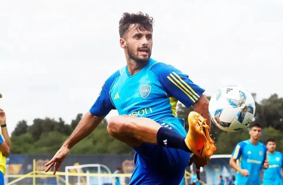 Marcelo Saracchi tiene una molestia física y es duda para el debut de Boca ante Platense. / Gentileza: Prensa Boca.