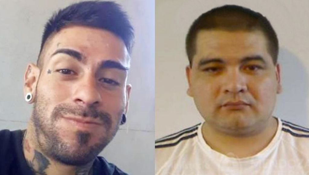 Marcelo Gastón Mendoza Carrizo (32) y Gabriel Alejandro Romero Brasil (36), los detenidos por el asesinato de Juan villanueva.