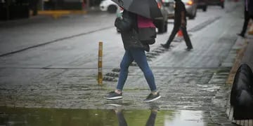 Las lluvias seguirán en Mendoza hasta el sábado, inclusive. Foto: Ignacio Blanco / Los Andes.