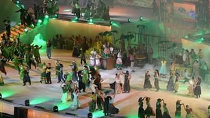 Acto Central de la Fiesta Nacional de la Vendimia en el teatro griego Frank Romero Day