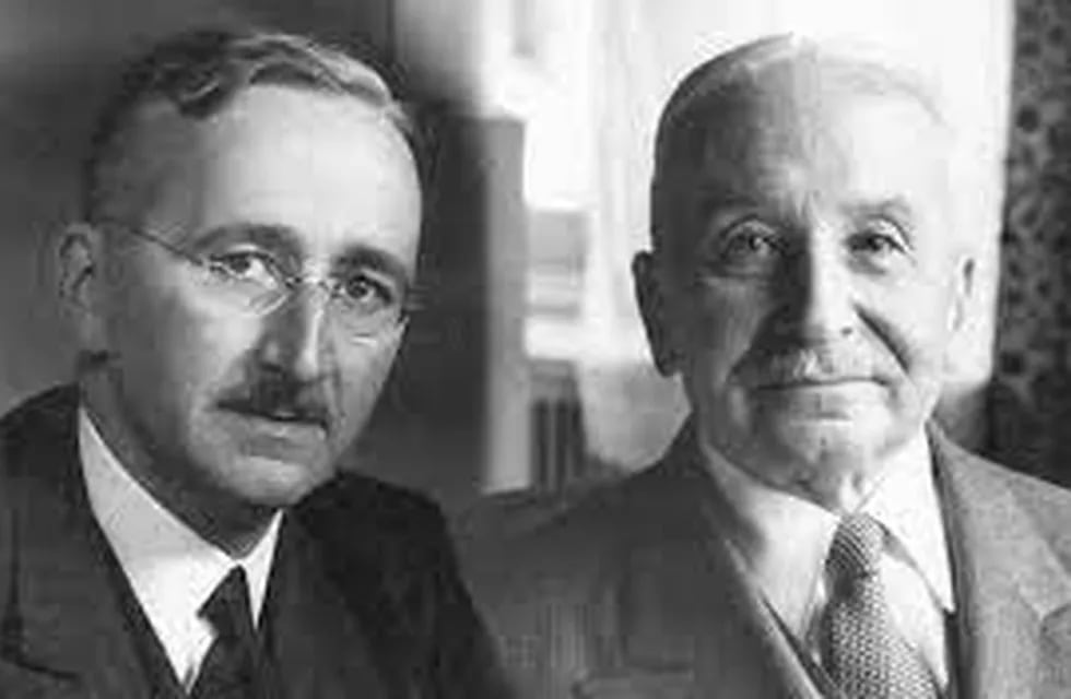 Ludwig von Mises y F.A. Hayek,