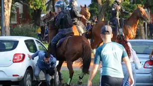 Incidentes previos al partido entre Rosario Central y Mineiro por Copa Libertadores