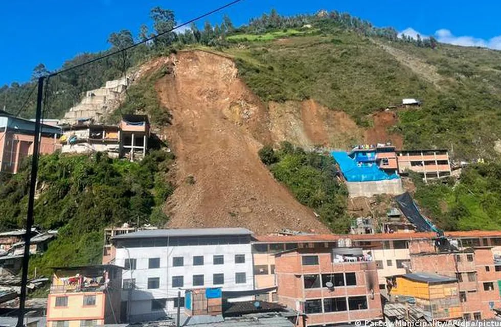 El deslizamiento ocurrió al norte de Perú. (El Comercio)
