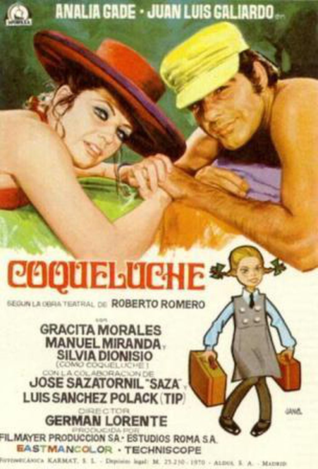 Película española de 1970 que inspiró la obra de Muscari