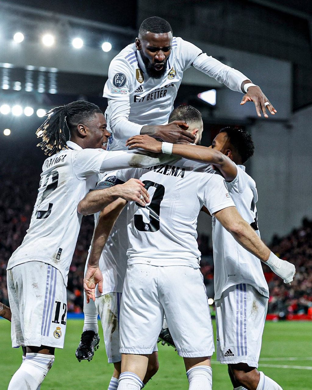 El Real Madrid obtuvo una importante victoria por la Champions League
