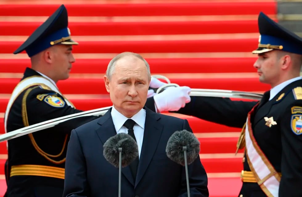 El presidente de Rusia, Vladímir Putin, en una imagen de archivo de 2023. (Sergei Guneyev, Sputnik, Kremlin Pool Foto via AP, Archivo)