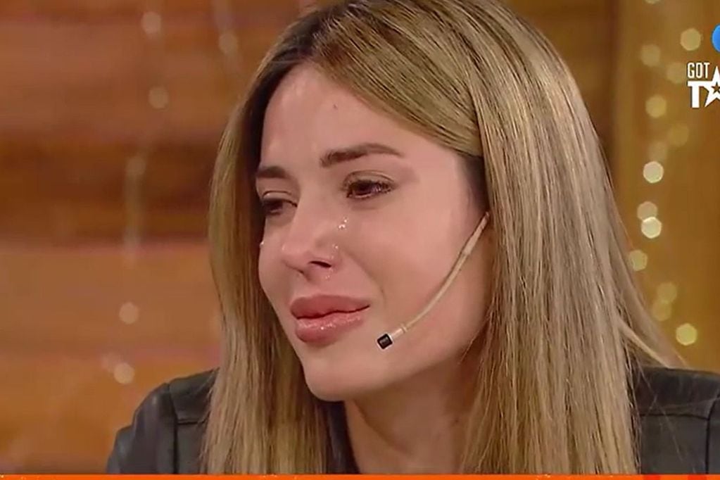 Jésica Cirio rompió en llanto tras el escándalo con Martín Insaurralde (Captura de pantalla)