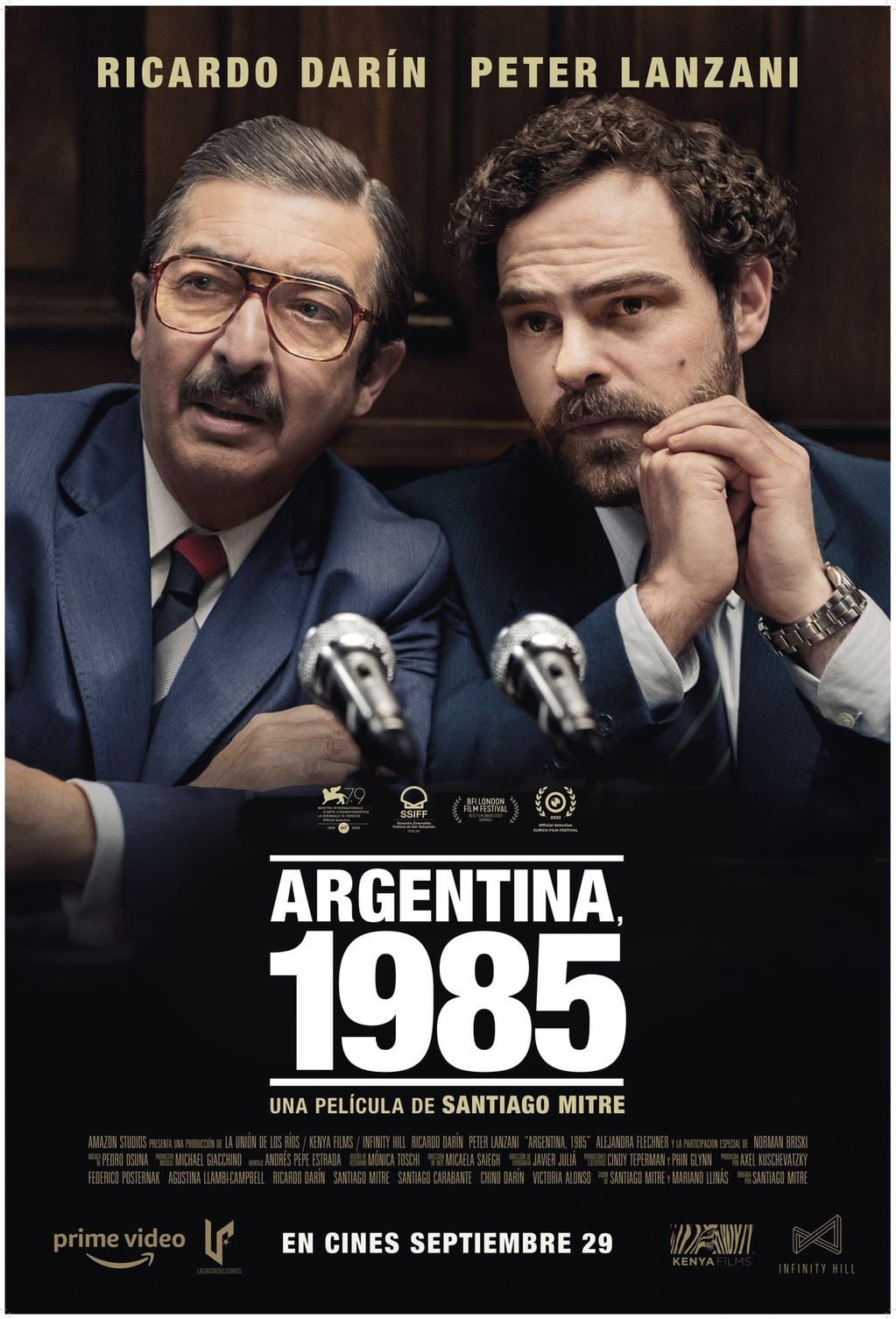 Póster oficial de "Argentina, 1985" (Amazon)