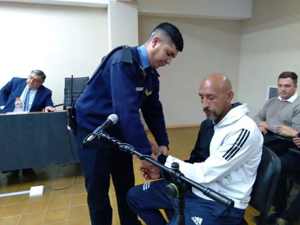 El condenado recibió 23 años de prisión. Fotos Tiempo de San Juan