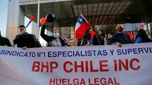 Huelga minera en Chile