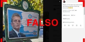 Reverso - Es falso el afiche en el que Sergio Massa promete “bajar la inflación a Massazos”