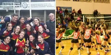 Las Canarias y las chicas de la Muni se coronaron campeonas del Regional. 