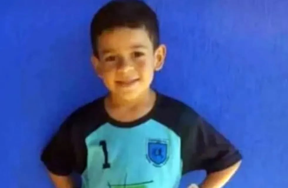 Gaspar Martínez González tenía 6 años. (Foto: gentileza El Territorio).
