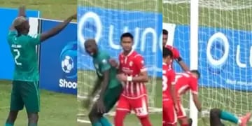 Jugador de Malasia se hace viral por descarada simulación de una falta luego de provocar a sus rivales