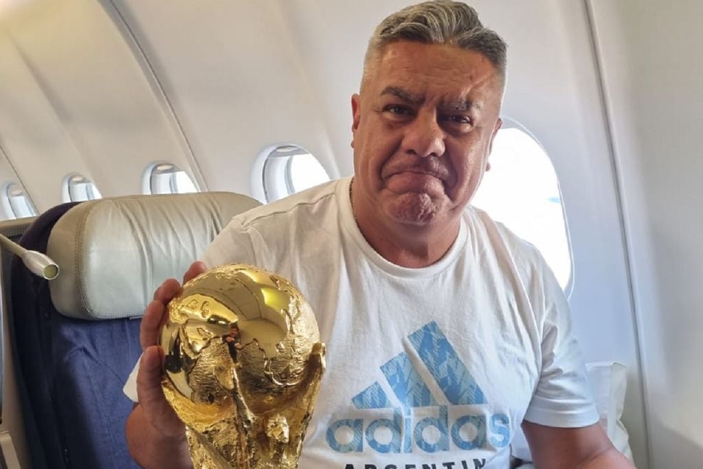 Claudio "Chiqui" Tapia y la Copa del Mundo (Twitter)